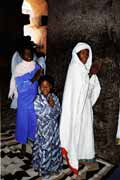 Believers at church during Timkat. Lalibela. Ethiopia.