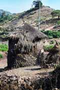 Local village Lalibela. Ethiopia.