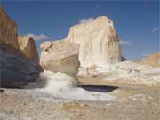 White Sahara desert. Egypt.