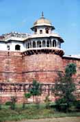 Fortress at Agra. India.