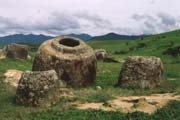 Thong Hai Hin - mystical Plain of Jars (site No.1). Laos.