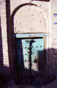 Door. Yazd. Iran.
