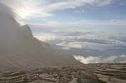 On the way on the top of Mt. Kinabalu. Malaysia.