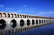 Si-o-Seh bridge. Esfahan. Iran.