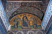 Byzantium's mosaik, Aya Sofya (Hagia Sophia), Istanbul. Turkey.
