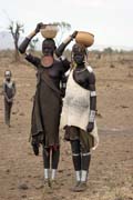 Mursi women. South, Ethiopia.