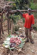 Meat sellers on the way to Yabelo. South, Ethiopia.