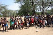 School children around, Key Afer. South, Ethiopia.