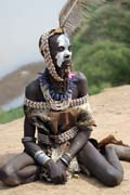 Karo woman. South, Ethiopia.