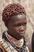 Karo woman. South, Ethiopia.