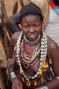 Hamar people at Turmi market. Ethiopia.
