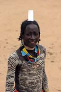 Hamar people at Turmi market. South,  Ethiopia.