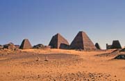 Pyramids at Meroe. Sudan.