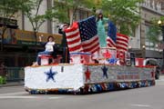 Memorial Day Parade, Chicago. United States of America.