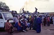 Morning at bus station, Dakar. Senegal.