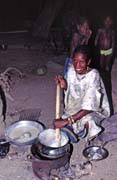 Diner making. Mali.
