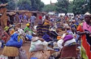 Traditional Monday market, Djenn� city. Mali.