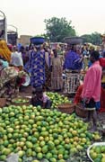 Mango and Monday market at Djenn� city. Mali.
