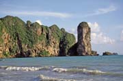 Ao Nang beach near Krabi town. Thailand.