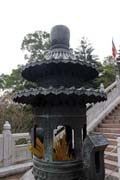 Tian Tan Buddha statue. Hong Kong.