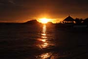 Sunset at Malapascua island. Philippines.
