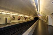 Metro station, Paris. France.