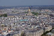 View from Eiffel Tower, Paris. France.
