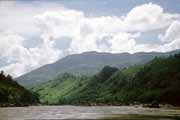 Mekong river in north Laos. Laos.