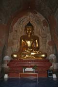 Buddha statue at the Temples of Bagan. Myanmar (Burma).