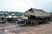 Village of Akha tribe. Muang Sing area.. Laos.