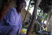 Local market at Boukoumb� village. Benin.