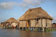 Life at Ganvi� town which is completely built on water. Benin.