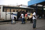Bus station, Douala. Cameroon.