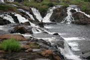 Lobe Falls is one of the few places in the world where waterfalls drop directly into the ocean. Cameroon.