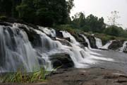 Lobe Falls is one of the few places in the world where waterfalls drop directly into the ocean. Cameroon.