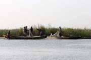 Fishermen. Lake Chad area. Cameroon.