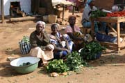 Street market at N'Gaound�r� town. Cameroon.