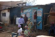 Street shop at N'Gaound�r� town. Cameroon.