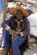 At the market at Rhumsiki (Roumsiki) village at Mandara Mountains. Cameroon.