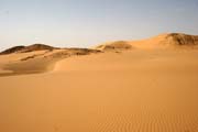 Sand dunes on the way to Arrakau. Sahara desert. Niger.