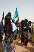 Tuaregs at Cure Sal�e (Salt cure) festival. Town In-Gall. Niger.