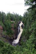 Big Manitou Fall, 165 foot tall, Wisconsin. United States of America.