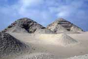 Pyramids in Abu Sir. Egypt.