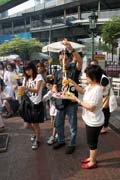 Erawan Shrine (San Phra Phrom), Bangkok. Thailand.
