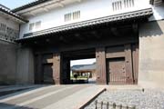 Castle at Kanazawa town. Japan.