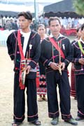 Lahu people at Lahu New Year celebration, Kengtung town. Myanmar (Burma).