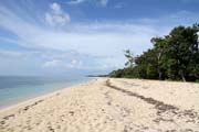 Beach near Villa Cabo San Antonio hotel, Parque Nacional Pen�nsula de Guanahacabibes. Cuba.