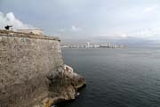Fortress and Malec�n, Havana. Cuba.