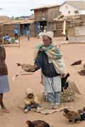 Market at Ivato. Madagascar.