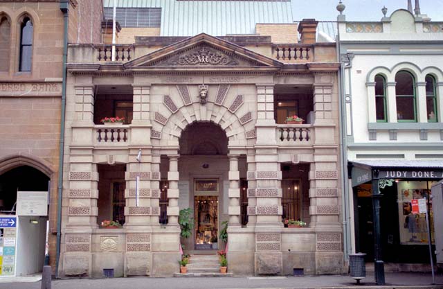 Old house at The Rocks district, Sydney. Australia.